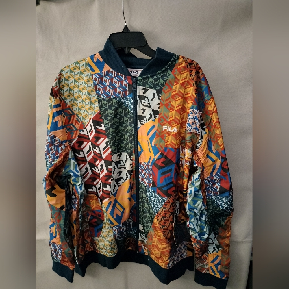New Men's MAV FILA Bomber Jacket